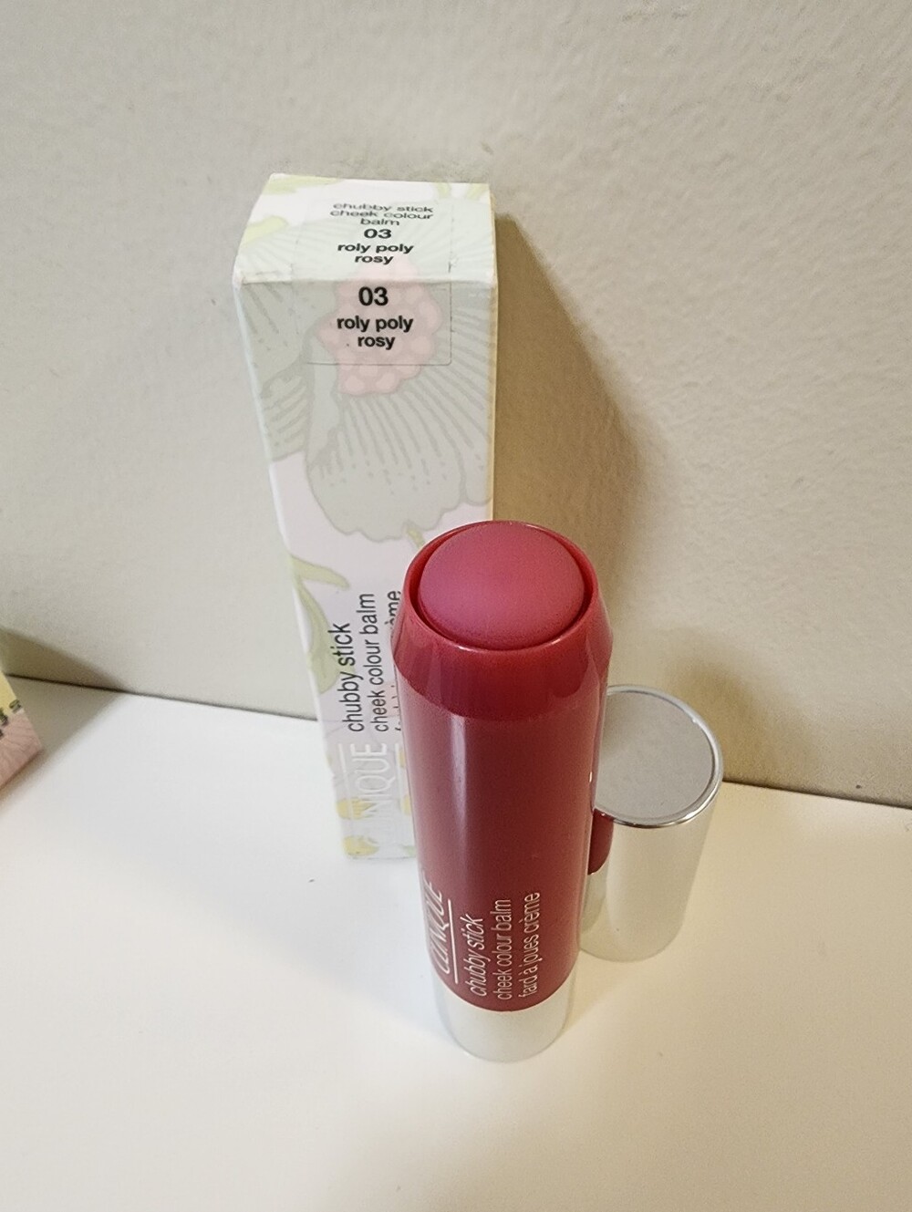 Clinique Chubby Stick Cheek Balm-Roly Poly Rosy